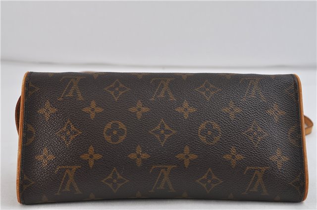 Authentic LOUIS VUITTON Monogram Pochette Twin GM Shoulder Bag M51852 LV 8450C