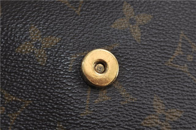 Authentic LOUIS VUITTON Monogram Pochette Twin GM Shoulder Bag M51852 LV 8450C