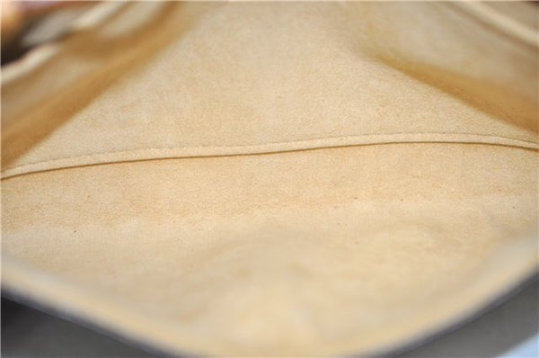 Authentic LOUIS VUITTON Monogram Pochette Twin GM Shoulder Bag M51852 LV 8450C