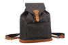 Authentic Louis Vuitton Monogram Montsouris GM Backpack M51135 LV 8451D