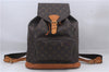 Authentic Louis Vuitton Monogram Montsouris GM Backpack M51135 LV 8451D