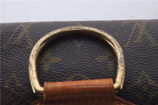 Authentic Louis Vuitton Monogram Montsouris GM Backpack M51135 LV 8451D