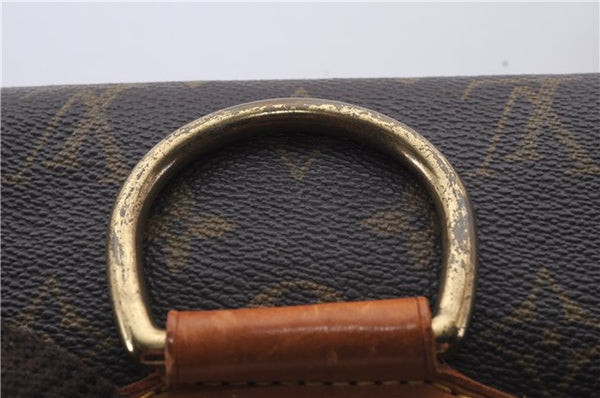 Authentic Louis Vuitton Monogram Montsouris GM Backpack M51135 LV 8451D