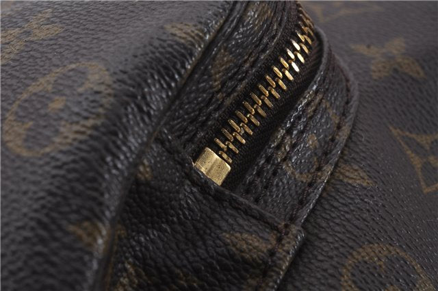 Authentic Louis Vuitton Monogram Montsouris GM Backpack M51135 LV 8451D