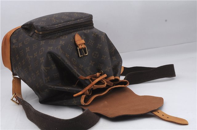 Authentic Louis Vuitton Monogram Montsouris GM Backpack M51135 LV 8451D