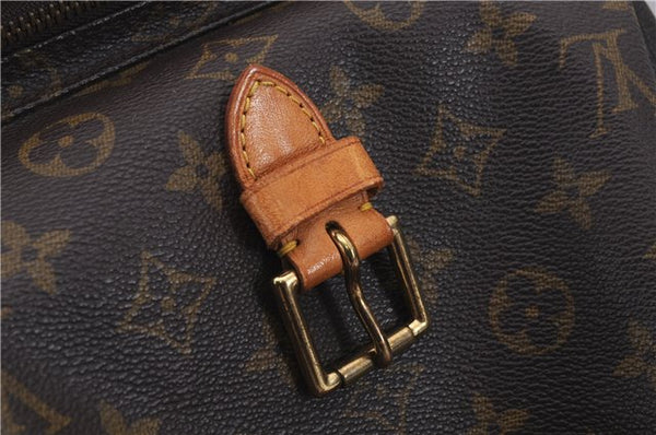 Authentic Louis Vuitton Monogram Montsouris GM Backpack M51135 LV 8451D