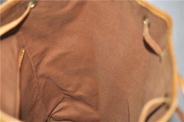 Authentic Louis Vuitton Monogram Montsouris GM Backpack M51135 LV 8451D