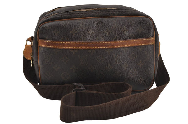 Auth Louis Vuitton Monogram Reporter PM Shoulder Cross Body Bag M45254 LV 8452D