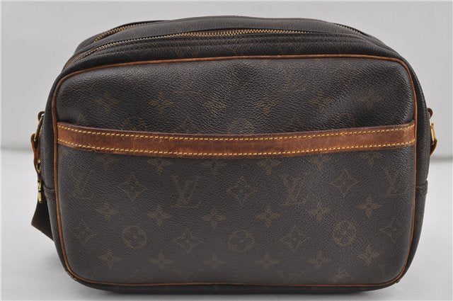 Auth Louis Vuitton Monogram Reporter PM Shoulder Cross Body Bag M45254 LV 8452D