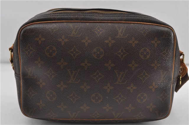 Auth Louis Vuitton Monogram Reporter PM Shoulder Cross Body Bag M45254 LV 8452D