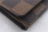 Authentic LOUIS VUITTON Damier Multicles 4 Key Case Holder N62631 LV 8453C