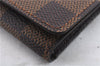 Authentic LOUIS VUITTON Damier Multicles 4 Key Case Holder N62631 LV 8453C
