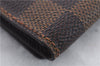 Authentic LOUIS VUITTON Damier Multicles 4 Key Case Holder N62631 LV 8453C