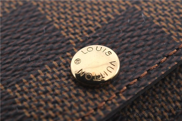 Authentic LOUIS VUITTON Damier Multicles 4 Key Case Holder N62631 LV 8453C