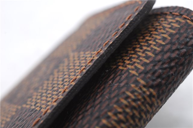 Authentic LOUIS VUITTON Damier Multicles 4 Key Case Holder N62631 LV 8453C