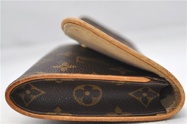 Authentic Louis Vuitton Monogram Pochette Twin GM Shoulder Bag M51852 LV 8453D