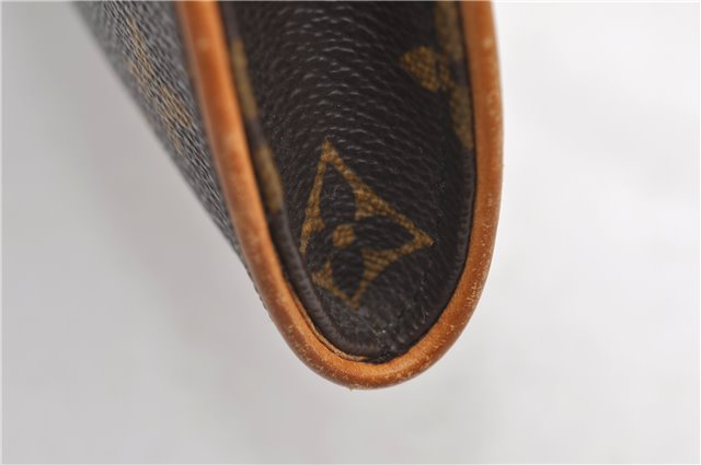 Authentic Louis Vuitton Monogram Pochette Twin GM Shoulder Bag M51852 LV 8453D