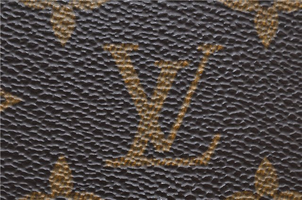 Authentic Louis Vuitton Monogram Pochette Twin GM Shoulder Bag M51852 LV 8453D