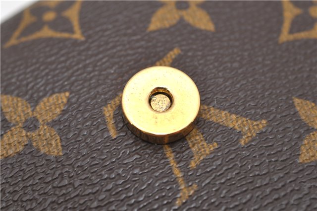 Authentic Louis Vuitton Monogram Pochette Twin GM Shoulder Bag M51852 LV 8453D