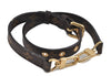 Authentic LOUIS VUITTON Monogram Brown Shoulder Strap 25.2-28.9" LV 8454C