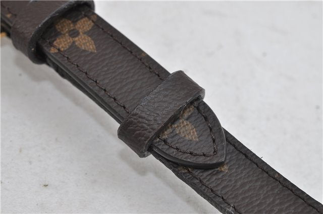 Authentic LOUIS VUITTON Monogram Brown Shoulder Strap 25.2-28.9