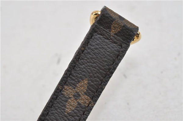 Authentic LOUIS VUITTON Monogram Brown Shoulder Strap 25.2-28.9" LV 8454C