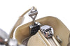 Authentic Christian Dior Maris Pearl Shoulder Tote Bag Enamel Ivory 8454D