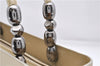 Authentic Christian Dior Maris Pearl Shoulder Tote Bag Enamel Ivory 8454D