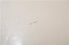 Authentic Christian Dior Maris Pearl Shoulder Tote Bag Enamel Ivory 8454D