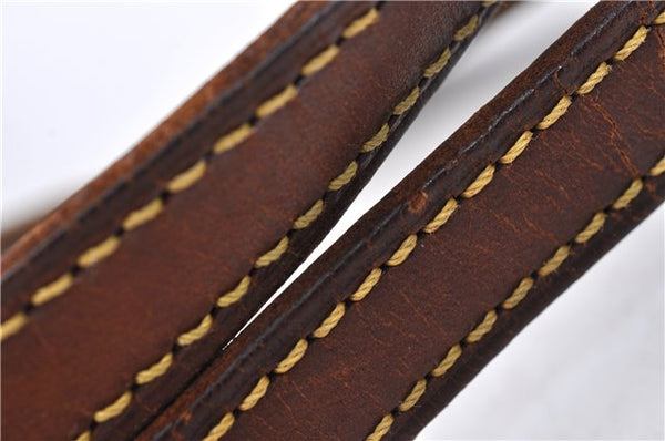 Authentic LOUIS VUITTON Monogram Bucket PM Shoulder Bag M42238 LV Junk 8456C