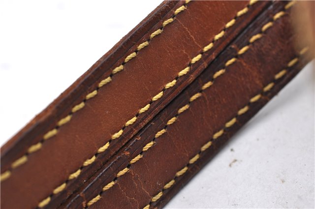 Authentic LOUIS VUITTON Monogram Bucket PM Shoulder Bag M42238 LV Junk 8456C