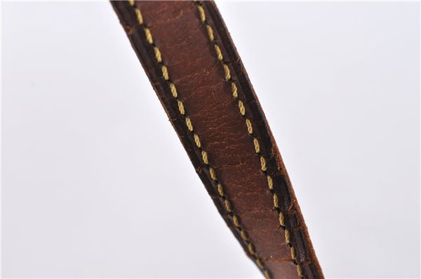 Authentic LOUIS VUITTON Monogram Bucket PM Shoulder Bag M42238 LV Junk 8456C