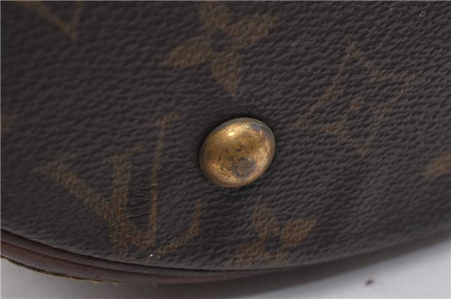 Authentic LOUIS VUITTON Monogram Bucket PM Shoulder Bag M42238 LV Junk 8456C