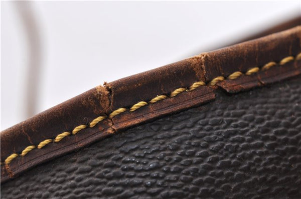 Authentic LOUIS VUITTON Monogram Bucket PM Shoulder Bag M42238 LV Junk 8456C