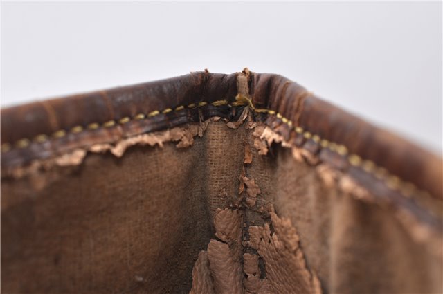 Authentic LOUIS VUITTON Monogram Bucket PM Shoulder Bag M42238 LV Junk 8456C