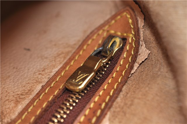 Authentic LOUIS VUITTON Monogram Bucket PM Shoulder Bag M42238 LV Junk 8456C