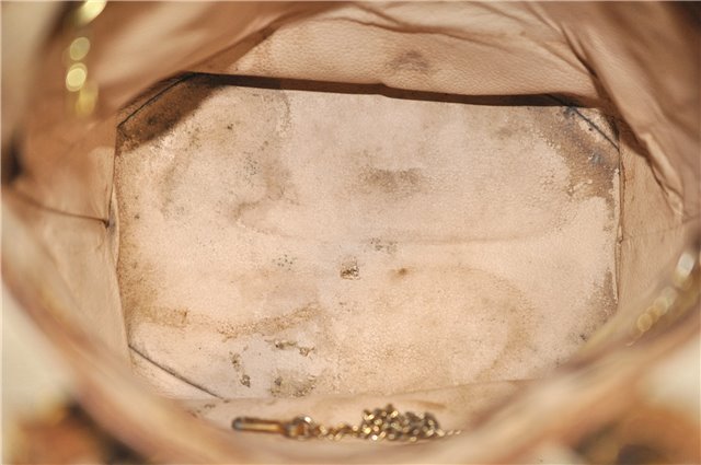 Authentic LOUIS VUITTON Monogram Bucket PM Shoulder Bag M42238 LV Junk 8456C