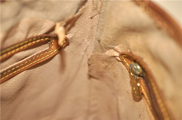 Authentic LOUIS VUITTON Monogram Bucket PM Shoulder Bag M42238 LV Junk 8456C