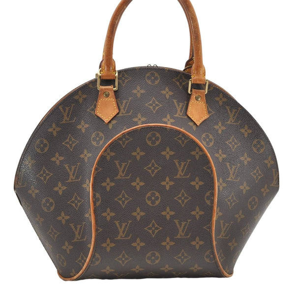 Authentic Louis Vuitton Monogram Ellipse MM Hand Bag M51126 LV 8456D