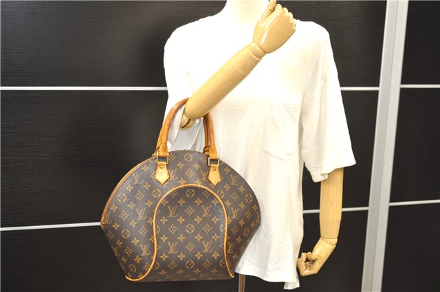 Authentic Louis Vuitton Monogram Ellipse MM Hand Bag M51126 LV 8456D