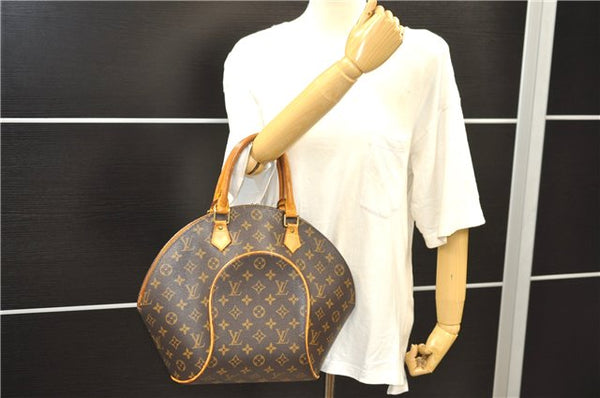 Authentic Louis Vuitton Monogram Ellipse MM Hand Bag M51126 LV 8456D