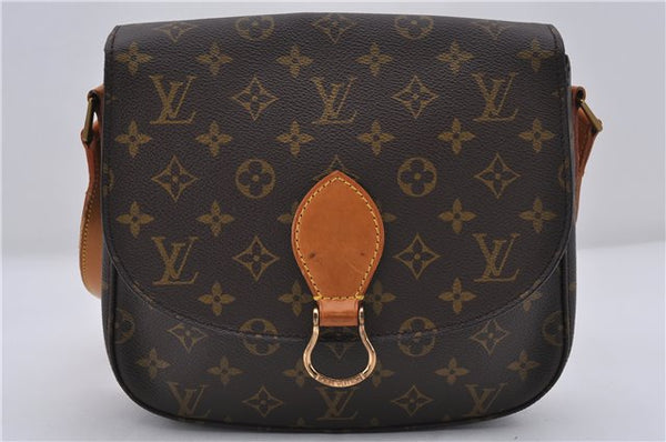 Auth Louis Vuitton Monogram Saint Cloud GM Shoulder Cross Bag M51242 LV 8457D