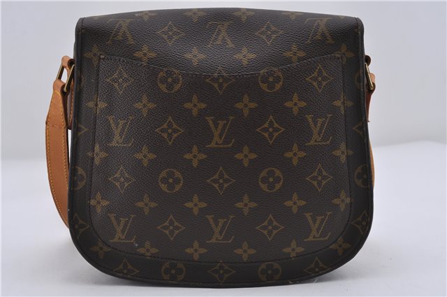 Auth Louis Vuitton Monogram Saint Cloud GM Shoulder Cross Bag M51242 LV 8457D