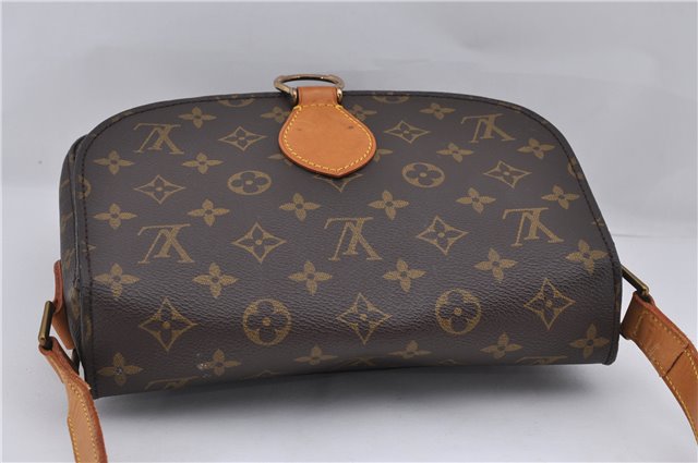 Auth Louis Vuitton Monogram Saint Cloud GM Shoulder Cross Bag M51242 LV 8457D