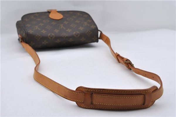 Auth Louis Vuitton Monogram Saint Cloud GM Shoulder Cross Bag M51242 LV 8457D