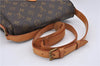 Auth Louis Vuitton Monogram Saint Cloud GM Shoulder Cross Bag M51242 LV 8457D