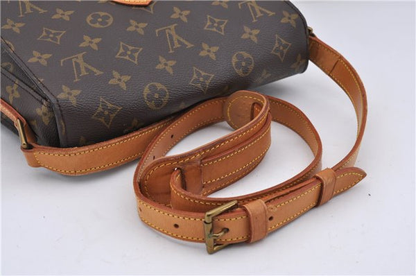Auth Louis Vuitton Monogram Saint Cloud GM Shoulder Cross Bag M51242 LV 8457D