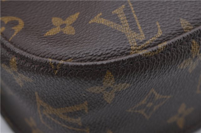 Auth Louis Vuitton Monogram Saint Cloud GM Shoulder Cross Bag M51242 LV 8457D
