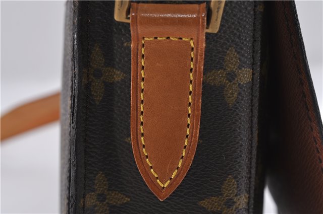 Auth Louis Vuitton Monogram Saint Cloud GM Shoulder Cross Bag M51242 LV 8457D