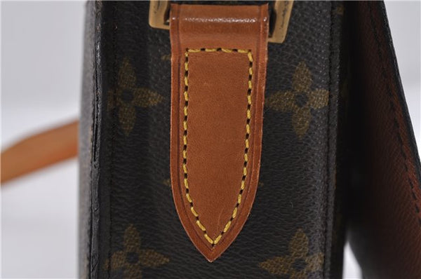 Auth Louis Vuitton Monogram Saint Cloud GM Shoulder Cross Bag M51242 LV 8457D